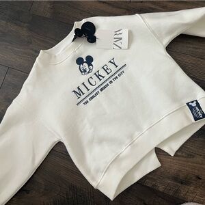 Zara X Disney drop “coolest mouse in the world” crew neck